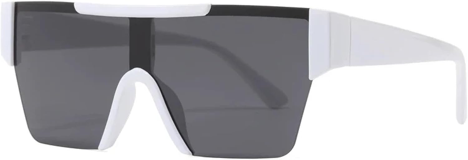 Солнцезащитные очки большого размера в цельной оправе для женщин и мужчин, для занятий спортом на открытом воздухе, походов, велоспорта, ветрозащитные TKKTLLT, White Gray
Солнцезащитные очки большого размера в цельной оправе для женщин и мужчин, для занятий спортом на открытом воздухе, походов, велоспорта, ветрозащитные TKKTLLT, White Gray