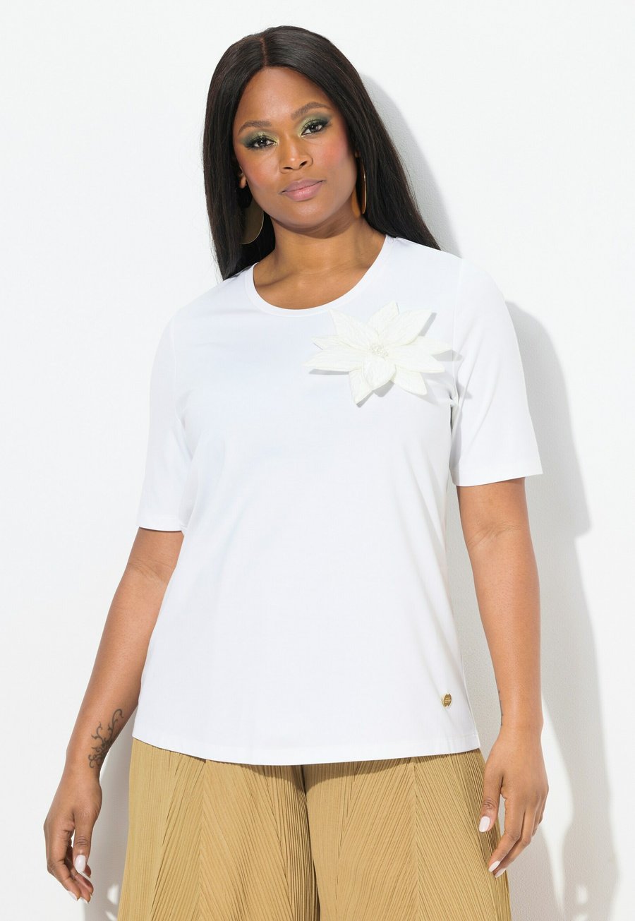 Футболка Ulla Popken SHORT SLEEVE, Off-White/White, Белый, Футболка Ulla Popken SHORT SLEEVE, Off-White/White
Футболка Ulla Popken SHORT SLEEVE, Off-White/White, Белый, Футболка Ulla Popken SHORT SLEEVE, Off-White/White