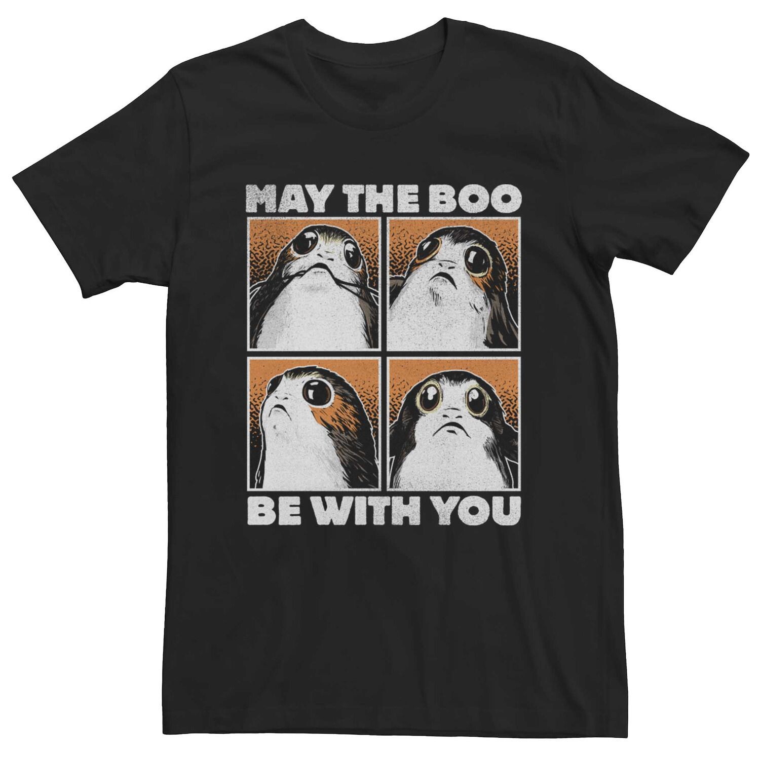 Мужская футболка Star Wars May The Boo Be With You Porg Licensed Character
Мужская футболка Star Wars May The Boo Be With You Porg Licensed Character
