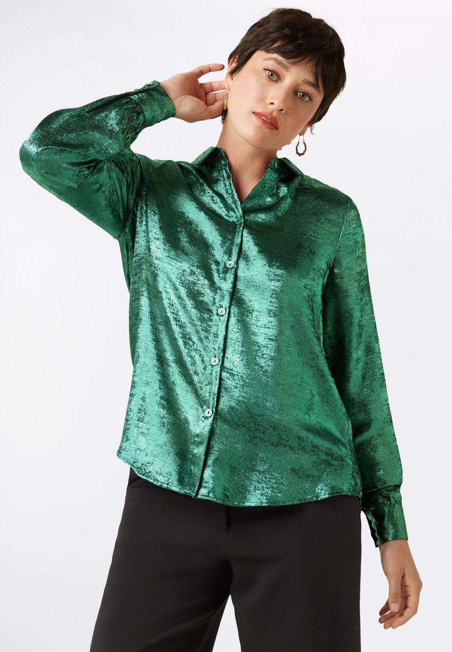 Блуза King Louie Button-down blouse, Silver Green/Green
Блуза King Louie Button-down blouse, Silver Green/Green