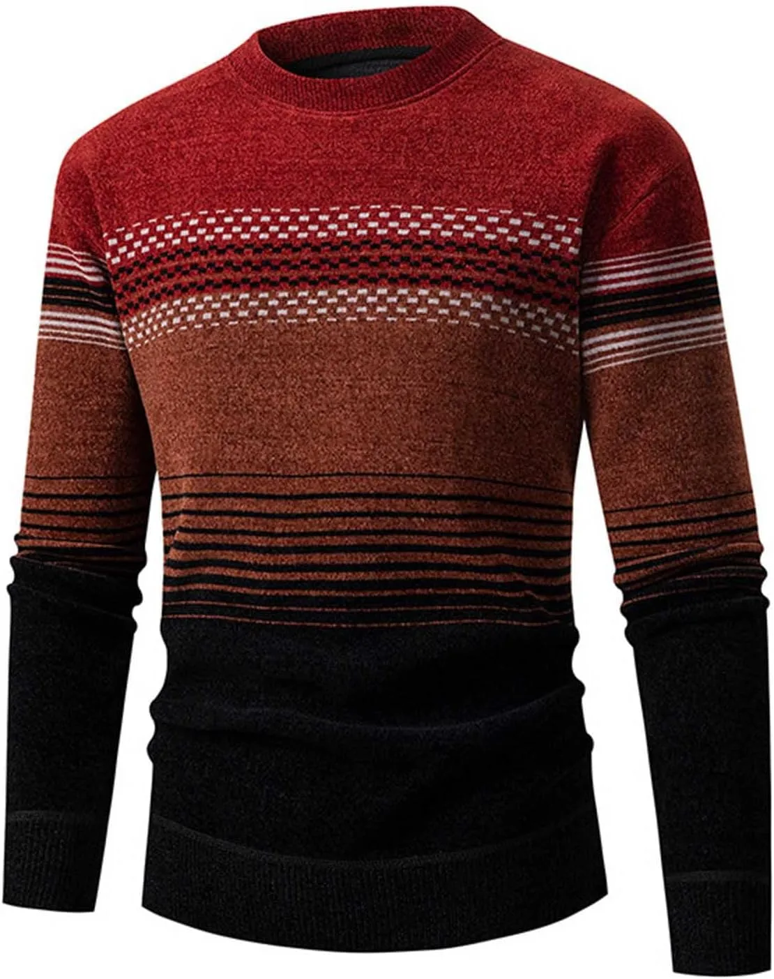 Свитер мужской Slim Fit с цветными блоками
Свитер мужской Slim Fit с цветными блоками