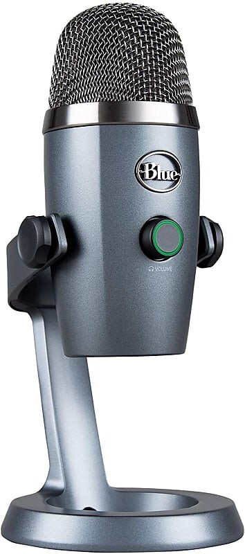 Микрофон Blue Yeti Nano USB Condenser Microphone
Микрофон Blue Yeti Nano USB Condenser Microphone