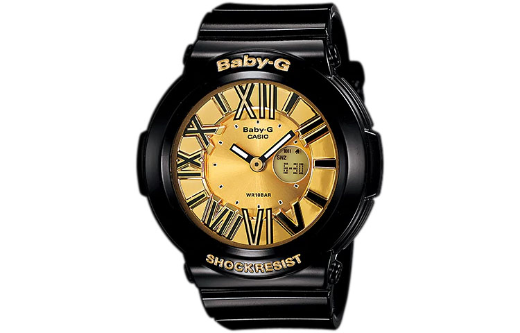 CASIO Часы Women's BABY-G Gold Watch BGA-160-1B, Black Gold Watch Dial
CASIO Часы Women's BABY-G Gold Watch BGA-160-1B, Black Gold Watch Dial