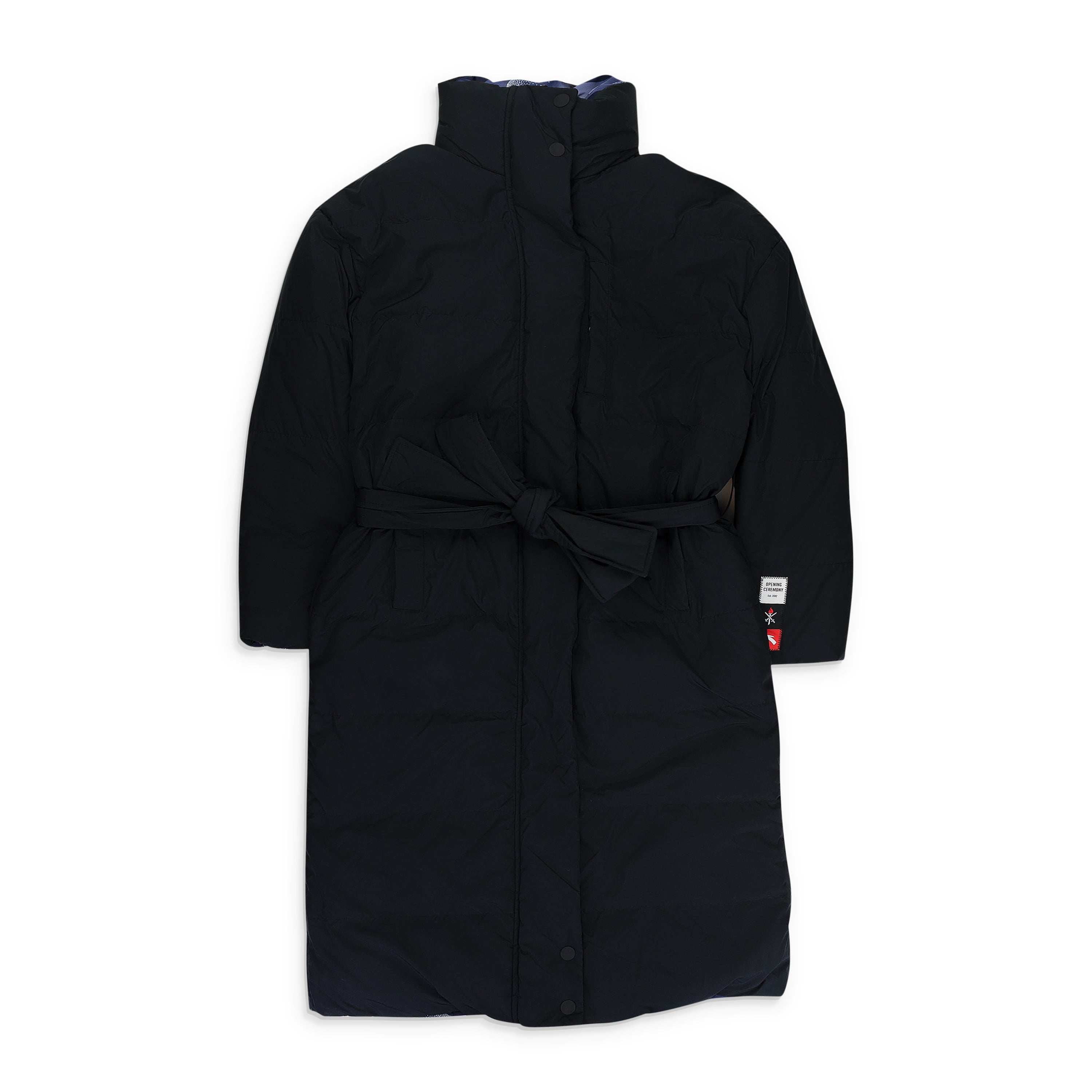 Двустороннее длинное черное пальто ANTA
Двустороннее длинное черное пальто ANTA