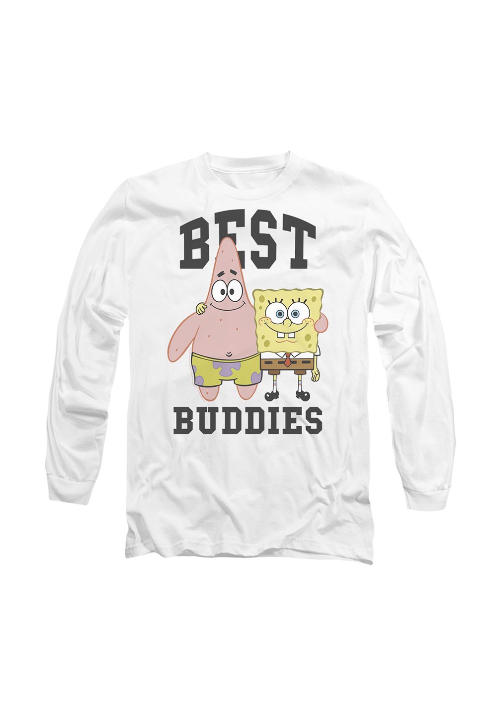Топ с длинными рукавами SPONGEBOB SQUAREPANTS AND PATRICK, BEST BUDDIES Cotton Soul, белый
Топ с длинными рукавами SPONGEBOB SQUAREPANTS AND PATRICK, BEST BUDDIES Cotton Soul, белый