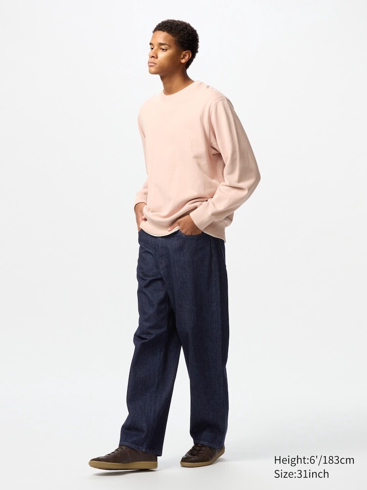 Широкие прямые джинсы Uniqlo, цвет 68 синий
Широкие прямые джинсы Uniqlo, цвет 68 синий