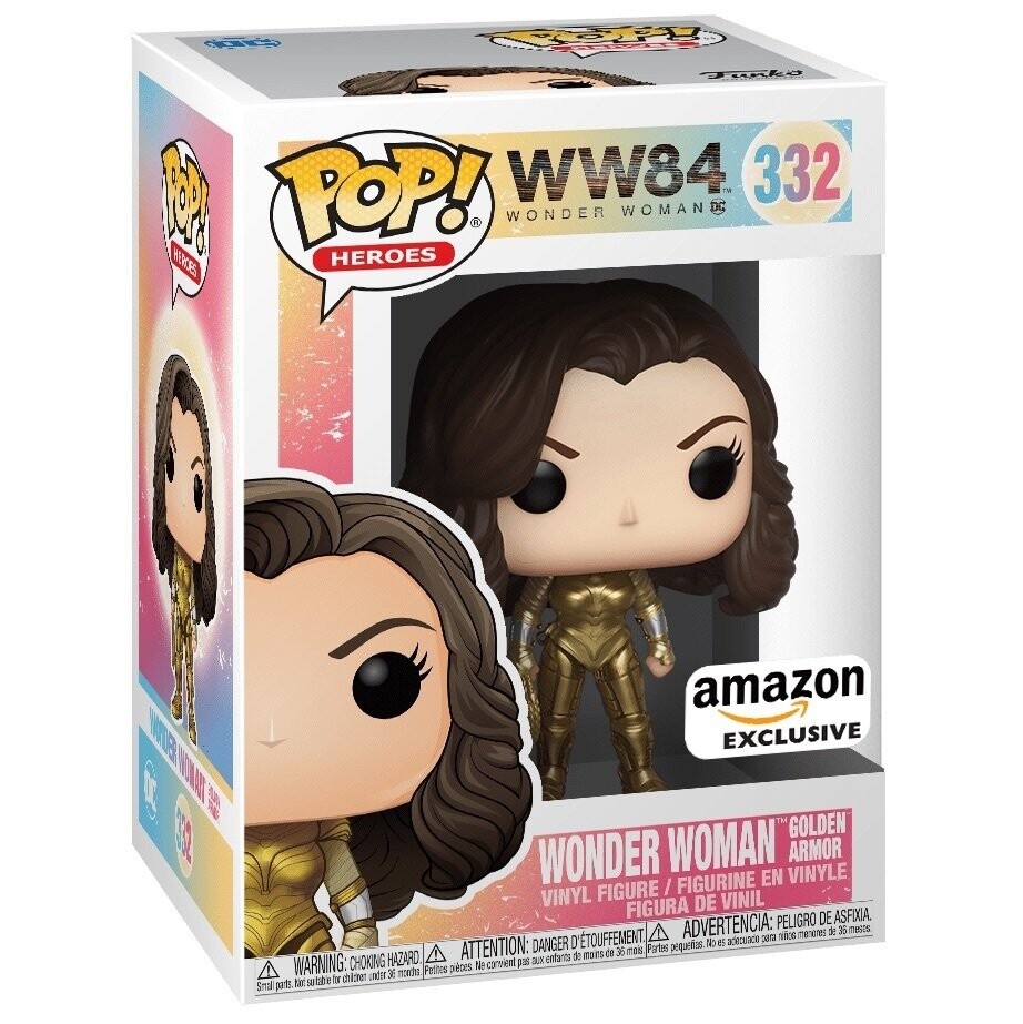 Funko POP! Ww84 Чудо-женщина, Золотая броня 332 
Funko POP! Ww84 Чудо-женщина, Золотая броня 332