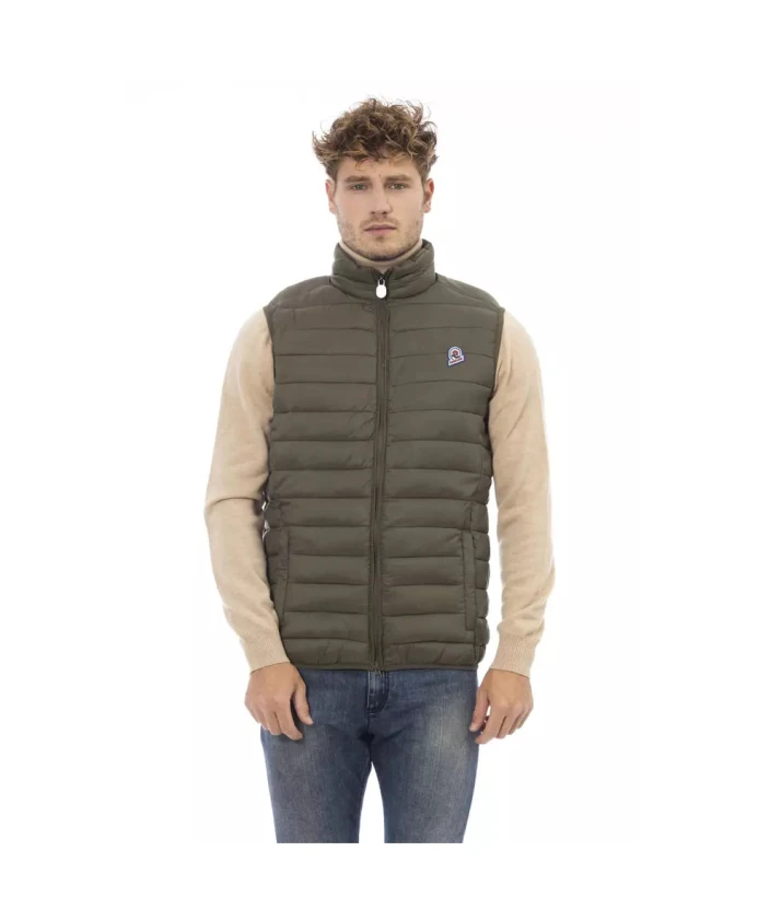 Утепленный жилет с контрастной нашивкой Invicta, зеленый
Утепленный жилет с контрастной нашивкой Invicta, зеленый