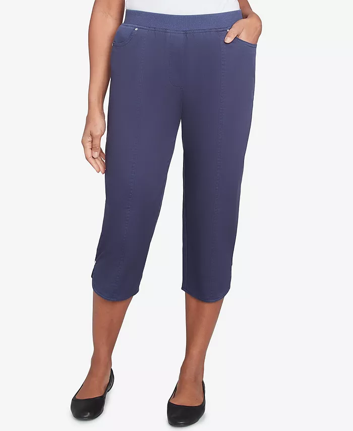 Женские укороченные брюки Nantucket с тюльпанообразным подолом Alfred Dunner, синий
Женские укороченные брюки Nantucket с тюльпанообразным подолом Alfred Dunner, синий