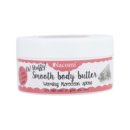 Легкое масло для тела с марокканскими специями, 100 г Nacomi, Smooth Body Butter
Легкое масло для тела с марокканскими специями, 100 г Nacomi, Smooth Body Butter