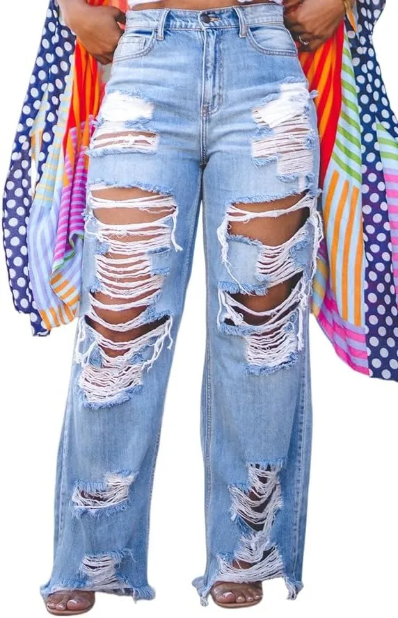 Женские рваные джинсы Y2k с высокой талией Apvirdy
Женские рваные джинсы Y2k с высокой талией Apvirdy