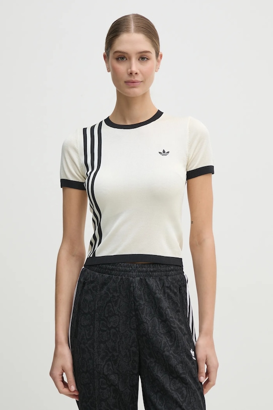 Футболка вязаная 3S Tee Adidas Originals, бежевый
Футболка вязаная 3S Tee Adidas Originals, бежевый