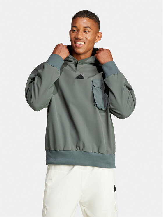 Толстовка свободного кроя Adidas, зеленый
Толстовка свободного кроя Adidas, зеленый