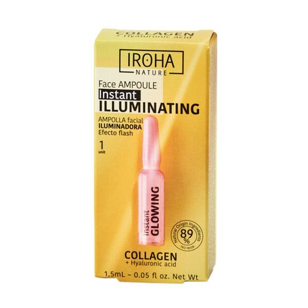 Осветляющая ампула для лица Flash Effect 1 шт Iroha Nature
Осветляющая ампула для лица Flash Effect 1 шт Iroha Nature
