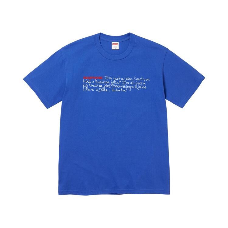 Футболка Supreme Joke Tee, Royal
Футболка Supreme Joke Tee, Royal