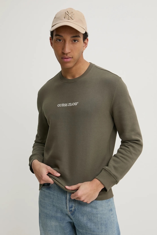 Толстовка Guess Jeans, зеленый
Толстовка Guess Jeans, зеленый