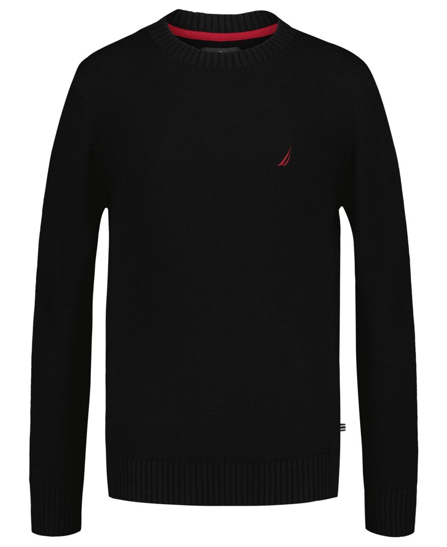 Однотонный свитер для мальчиков 8-20 лет, класс J Nautica, True Black
Однотонный свитер для мальчиков 8-20 лет, класс J Nautica, True Black