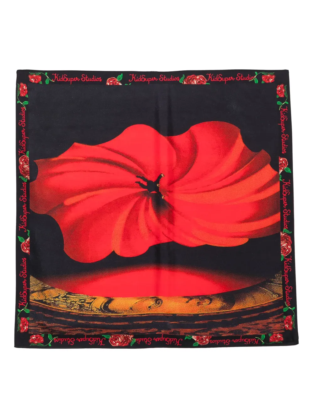 Шарф с графичным принтом KidSuper, черный
Шарф с графичным принтом KidSuper, черный
