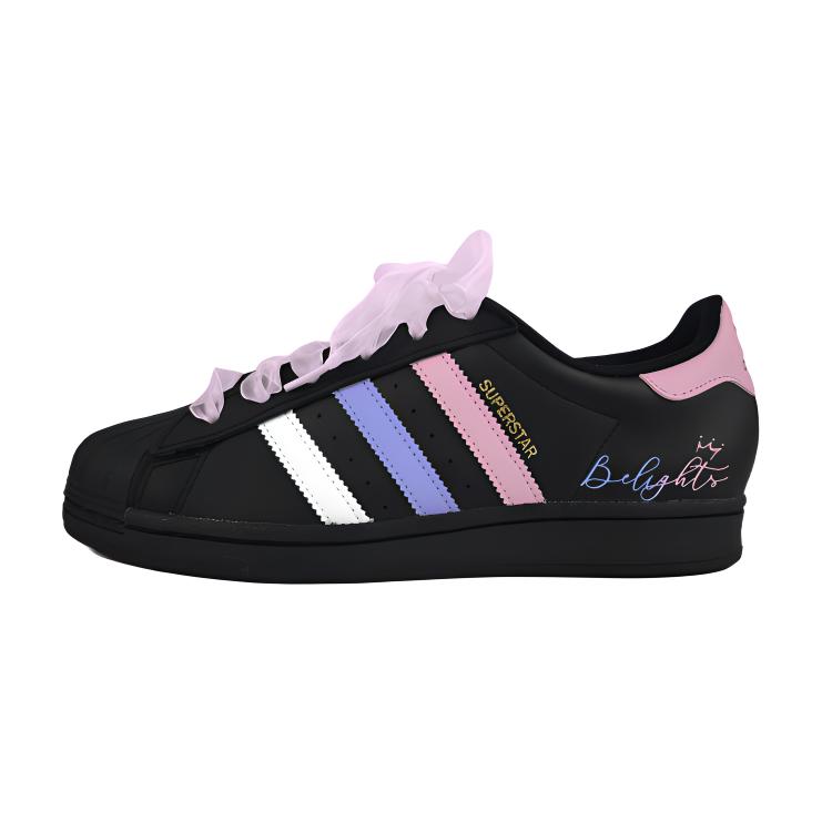 Adidas Originals Кроссовки Superstar 2 Slip Resistant Abrasion Resistant Low top Kids' Skateboarding Shoes Pink Blue Teenagers
Adidas Originals Кроссовки Superstar 2 Slip Resistant Abrasion Resistant Low top Kids' Skateboarding Shoes Pink Blue Teenagers