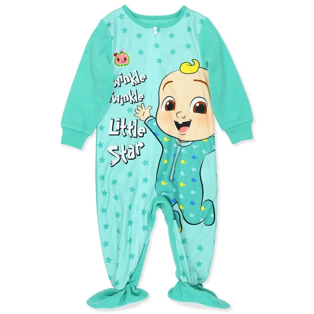 Одеяло Cocomelon Jj Little Star для малышей, пижама с ногами для малышей, цвет Teal
Одеяло Cocomelon Jj Little Star для малышей, пижама с ногами для малышей, цвет Teal