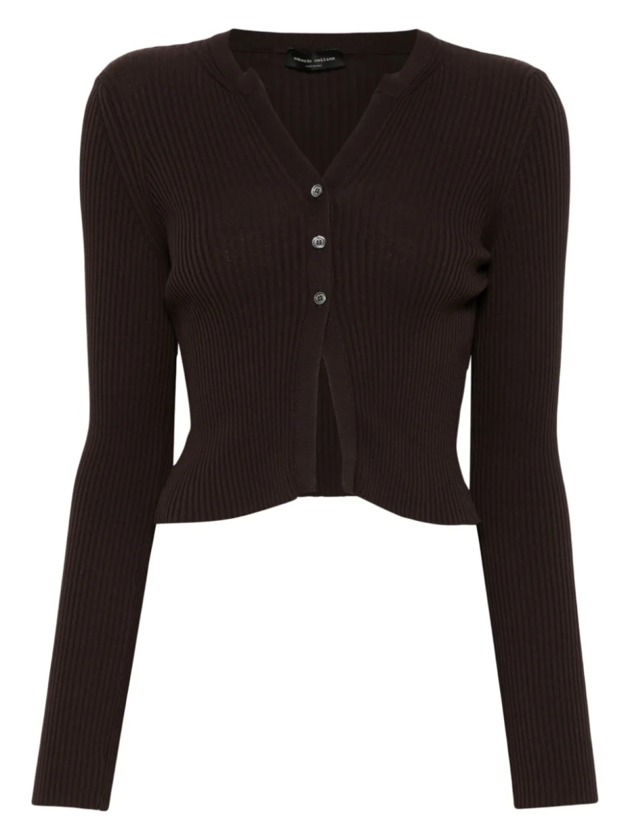 Ребристый топ Roberto Collina, коричневый
Ребристый топ Roberto Collina, коричневый