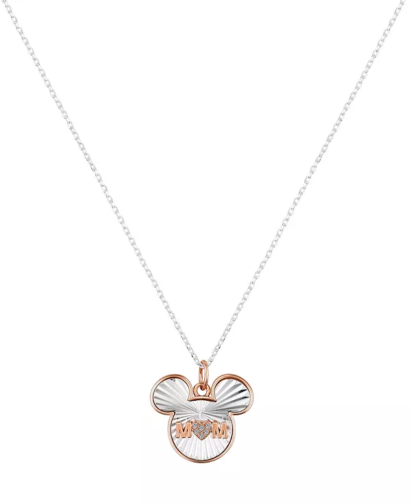 Кулон в форме сердца с изображением Микки Мауса и мамой из кубического циркония Disney, two-tone
Кулон в форме сердца с изображением Микки Мауса и мамой из кубического циркония Disney, two-tone