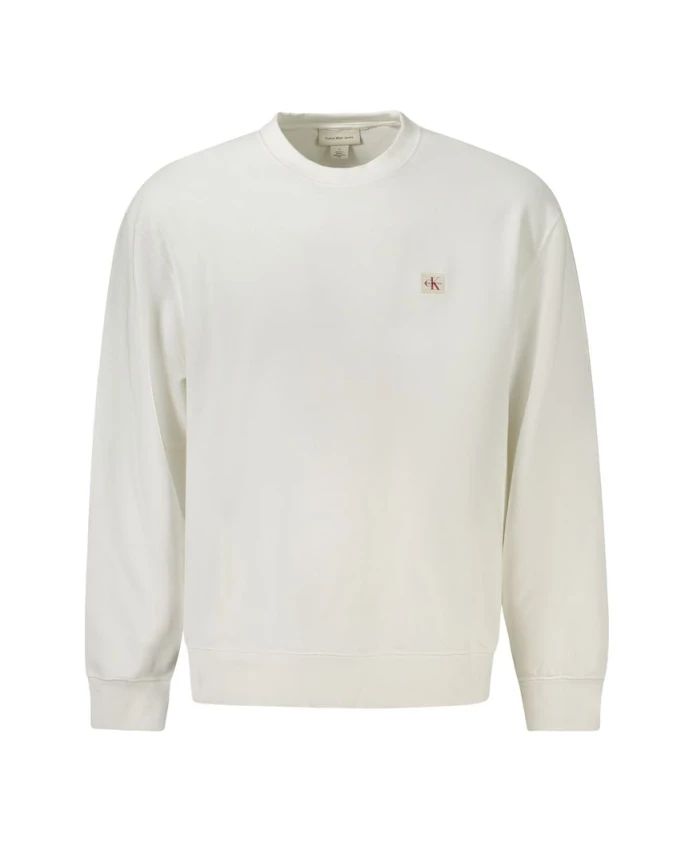Белый хлопковый мужской пуловер Calvin Klein, белый
Белый хлопковый мужской пуловер Calvin Klein, белый