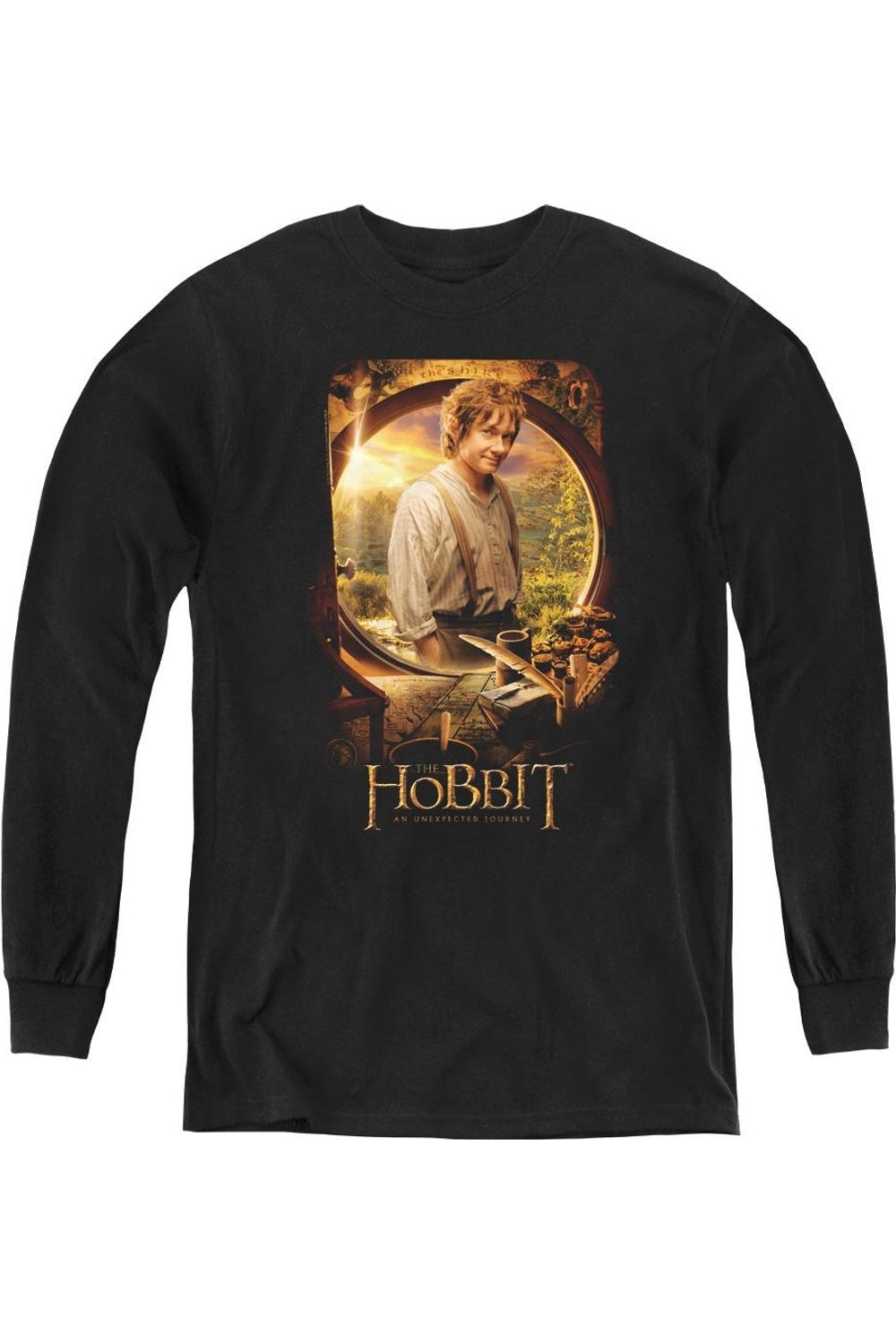 Футболка с длинным рукавом для подростков "Хоббит Бильбо" Gildan, черный
Футболка с длинным рукавом для подростков "Хоббит Бильбо" Gildan, черный