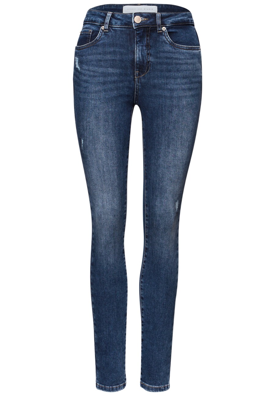 Узкие джинсы Street One Studio, синий
Узкие джинсы Street One Studio, синий
