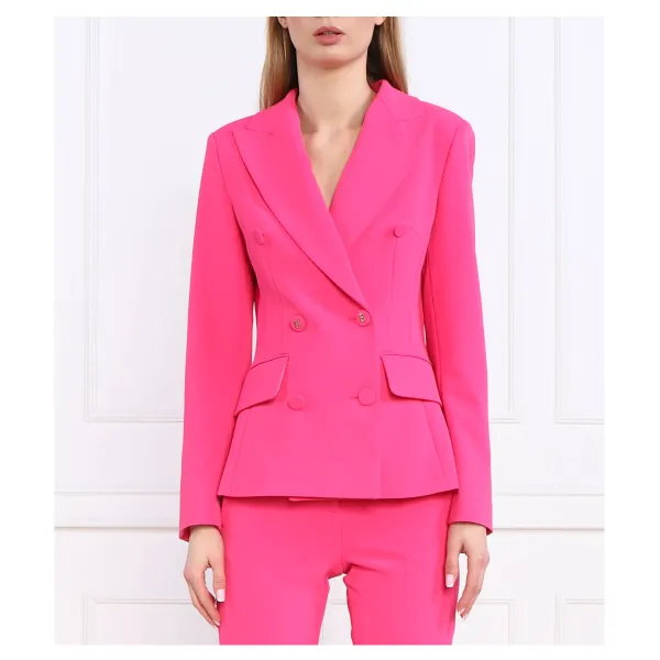 Элегантный пиджак приталенного кроя Blugirl Blumarine, розовый
Элегантный пиджак приталенного кроя Blugirl Blumarine, розовый