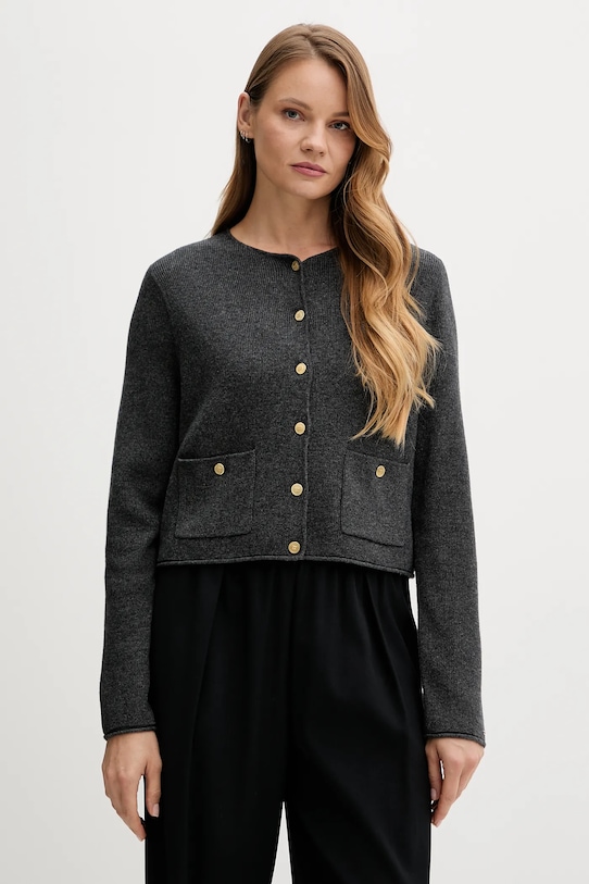 Шерстяной кардиган Tommy Hilfiger, серый
Шерстяной кардиган Tommy Hilfiger, серый