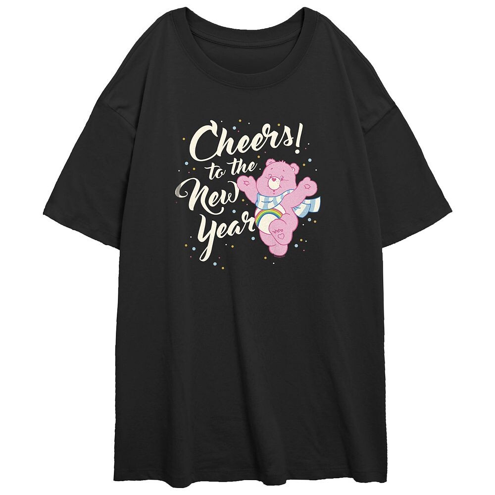 Оверсайз-футболка с новогодним рисунком Juniors' Care Bears Cheers Licensed Character, черный
Оверсайз-футболка с новогодним рисунком Juniors' Care Bears Cheers Licensed Character, черный