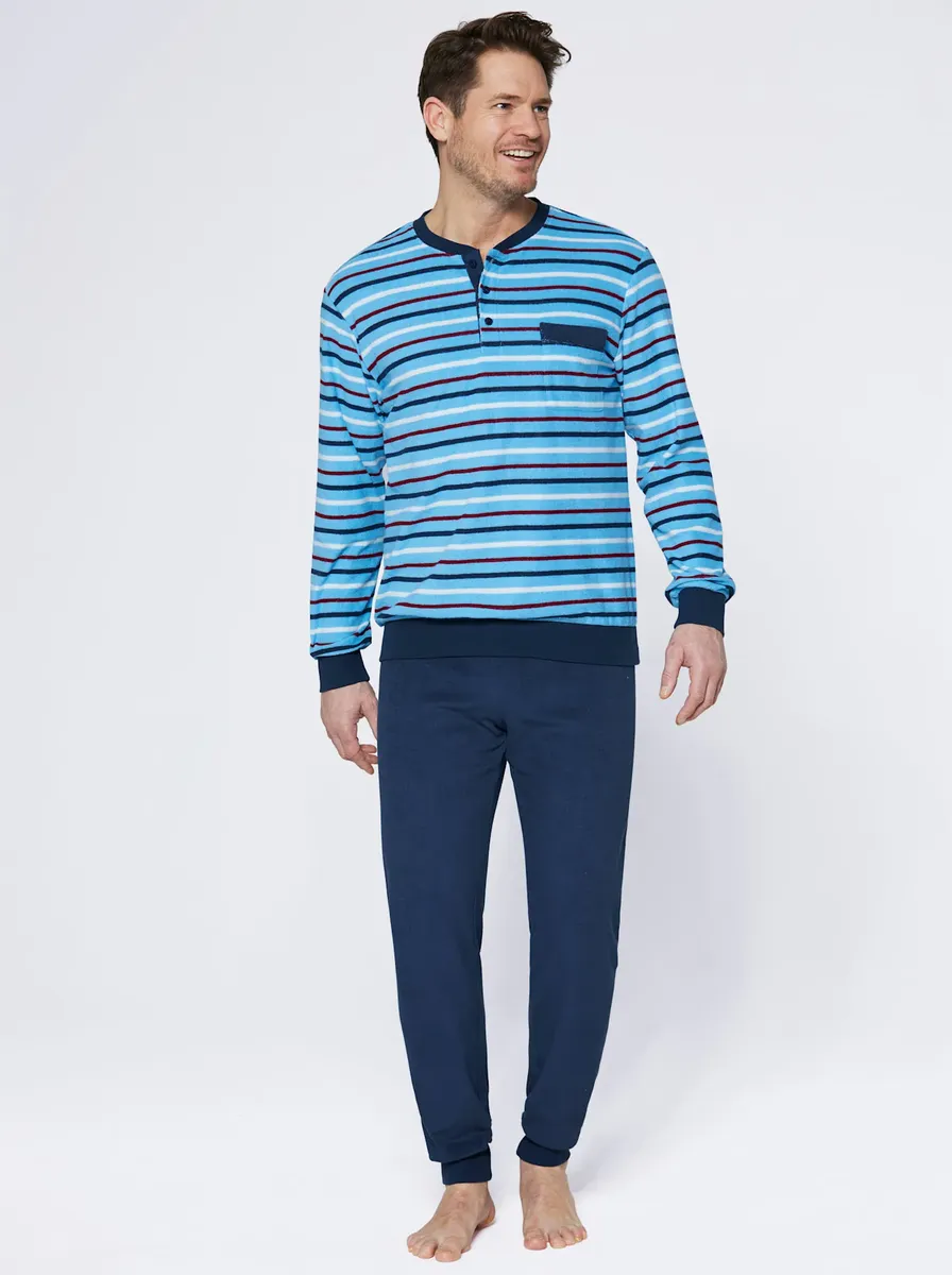 Пижама Kings Club, цвет Blau-Gestreift
Пижама Kings Club, цвет Blau-Gestreift