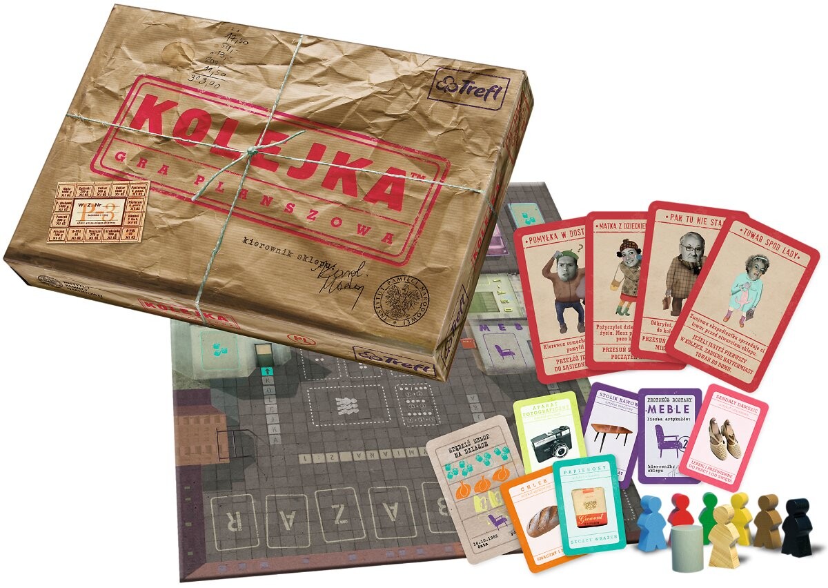 Очередь, обучающая игра, Трефл Trefl
Очередь, обучающая игра, Трефл Trefl