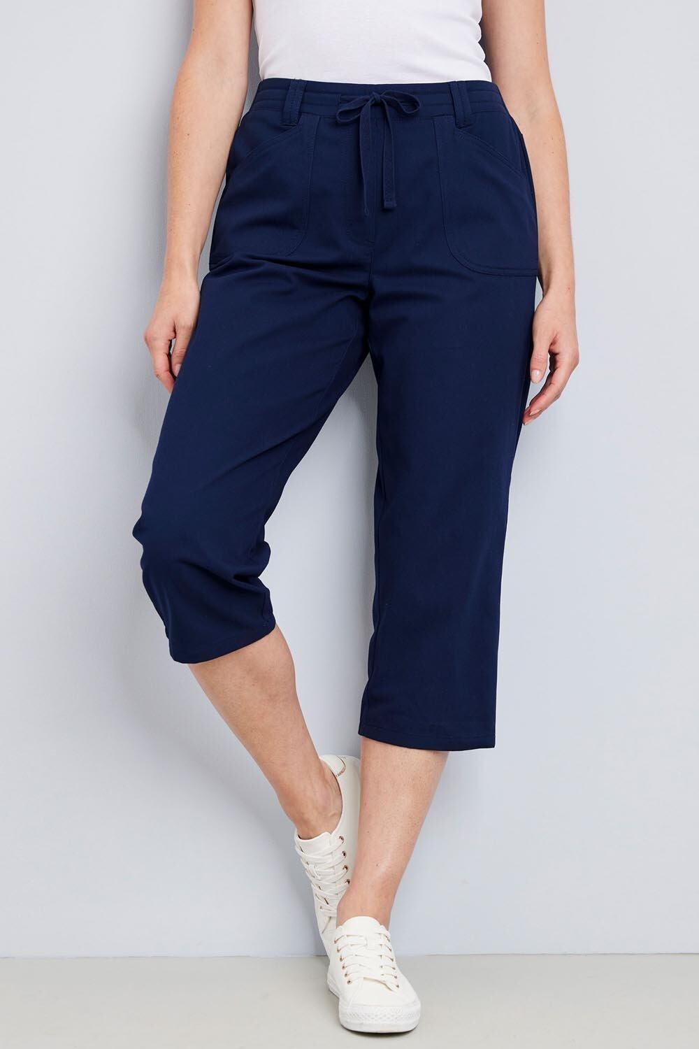 Укороченные брюки без морщин, внутренняя сторона штанин 20,5 дюйма (52 см) Cotton Traders, синий
Укороченные брюки без морщин, внутренняя сторона штанин 20,5 дюйма (52 см) Cotton Traders, синий