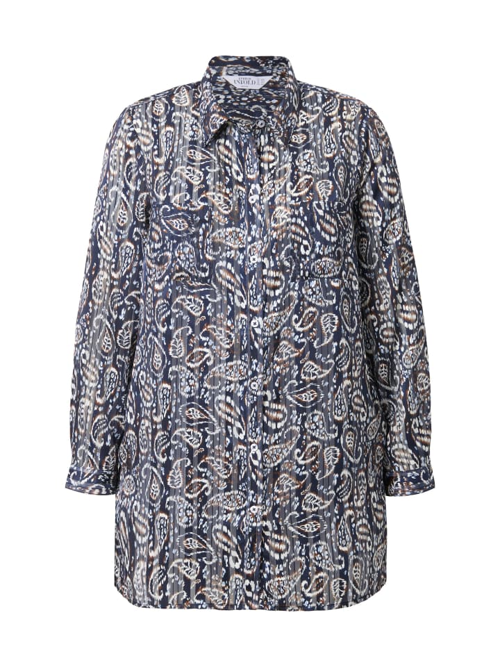 Темно-синяя блузка-рубашка Studio Untold
Темно-синяя блузка-рубашка Studio Untold