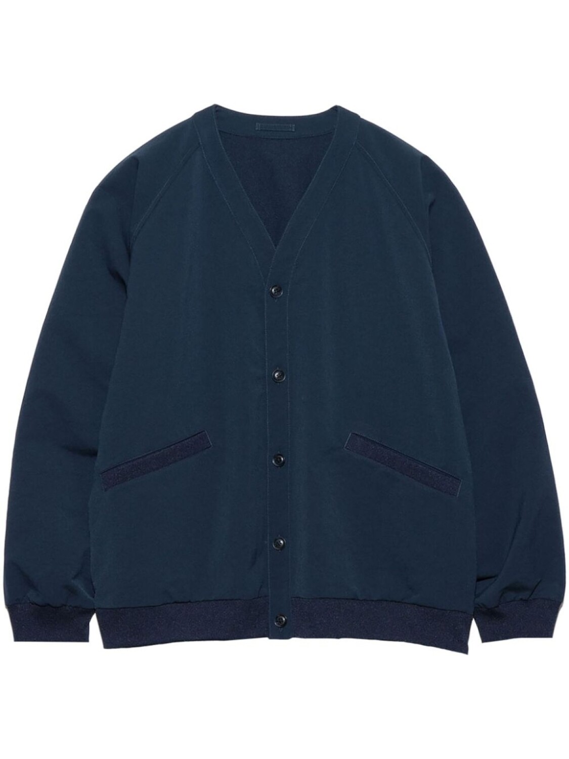 Кардиган Nanamica Alphadry, синий 
Кардиган Nanamica Alphadry, синий