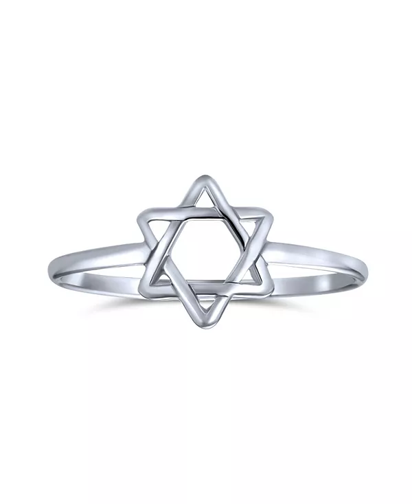 Минималистичное серебряное кольцо со звездой Давида, иудейский браслет на костяшку, стерлинговое серебро Bling Jewelry, silver
Минималистичное серебряное кольцо со звездой Давида, иудейский браслет на костяшку, стерлинговое серебро Bling Jewelry, silver