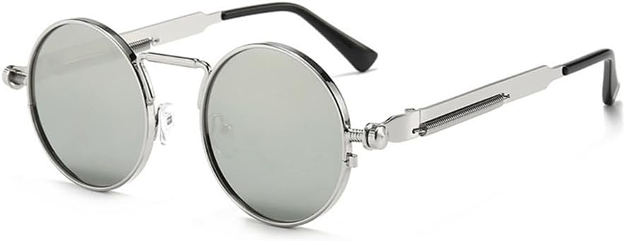 Солнцезащитные очки UV400 - Панк, металлические, круглые, конфетные цвета, для женщин и мужчин, для бега и занятий спортом на открытом воздухе UYPTK, Silver Silver Mirror
Солнцезащитные очки UV400 - Панк, металлические, круглые, конфетные цвета, для женщин и мужчин, для бега и занятий спортом на открытом воздухе UYPTK, Silver Silver Mirror