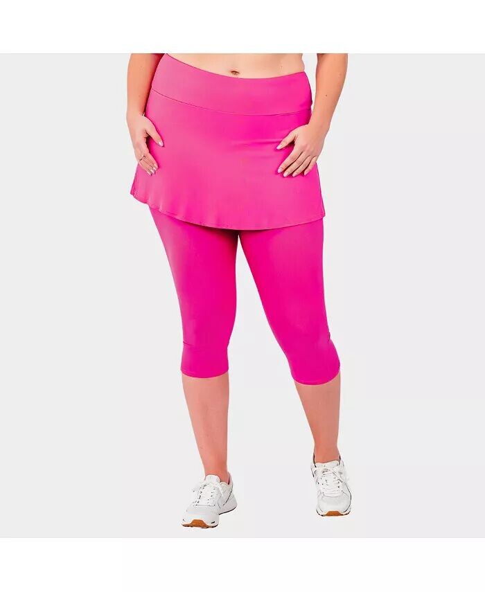 Капри для плавания с юбкой больших размеров Calypsa, розовый
Капри для плавания с юбкой больших размеров Calypsa, розовый