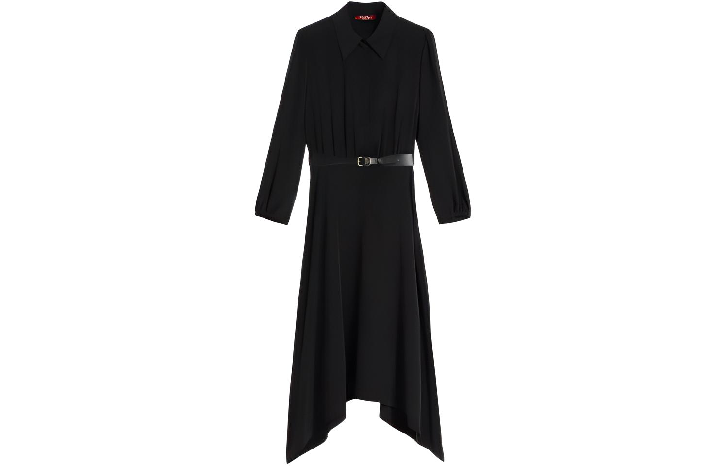 WEEKEND MaxMara Длинное платье с рукавами женское черное
WEEKEND MaxMara Длинное платье с рукавами женское черное