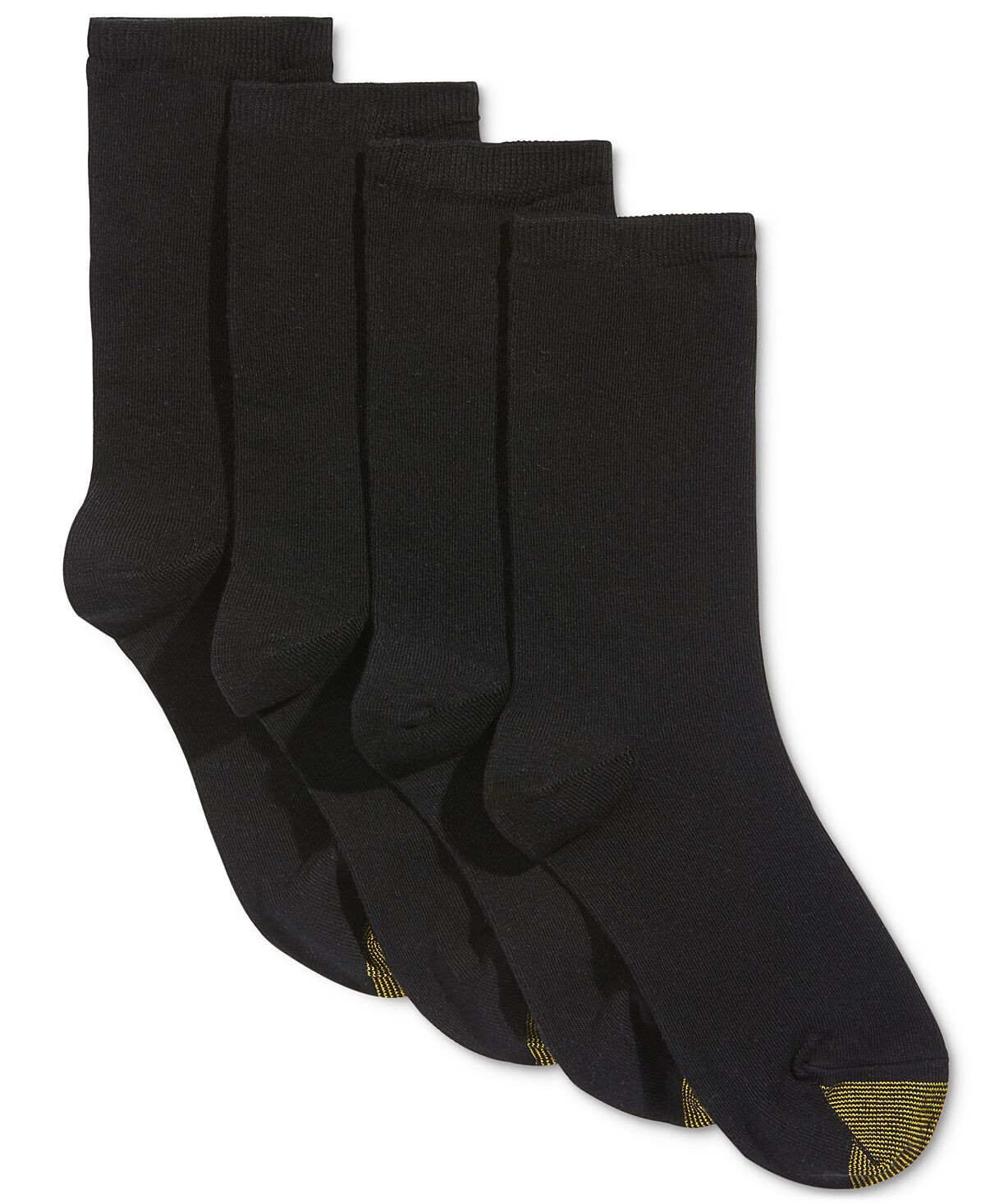 Женские повседневные трикотажные носки из четырех пар, созданные для Macys Gold Toe, черный
Женские повседневные трикотажные носки из четырех пар, созданные для Macys Gold Toe, черный