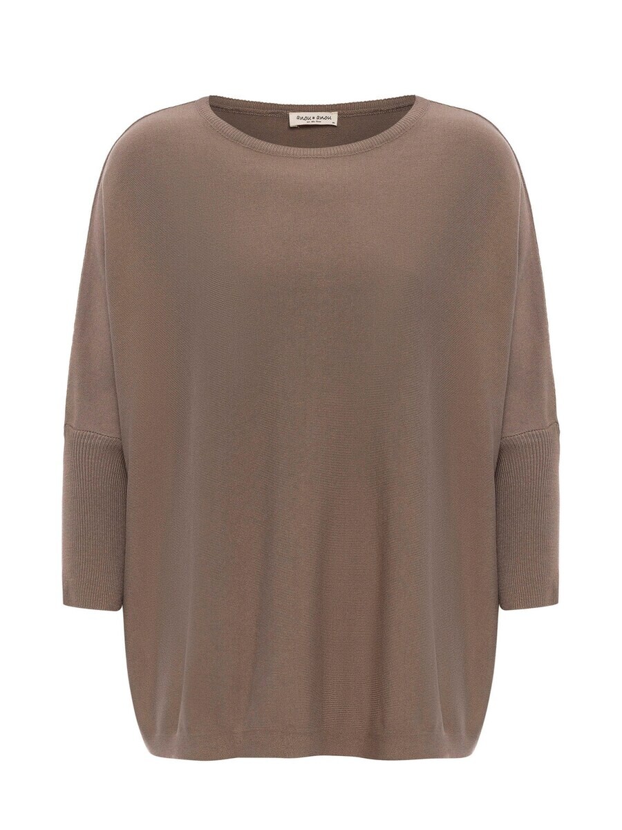 Свитер оверсайз Anou Anou Oversized Sweater, бежевый
Свитер оверсайз Anou Anou Oversized Sweater, бежевый