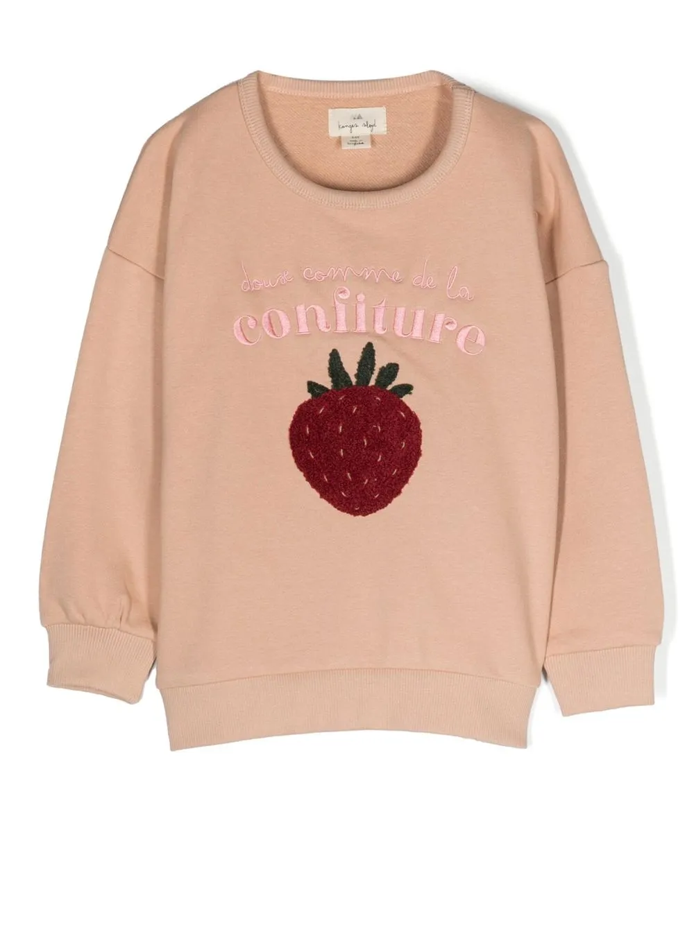 Толстовка с вышивкой и надписью Konges Sløjd, нейтральный
Толстовка с вышивкой и надписью Konges Sløjd, нейтральный