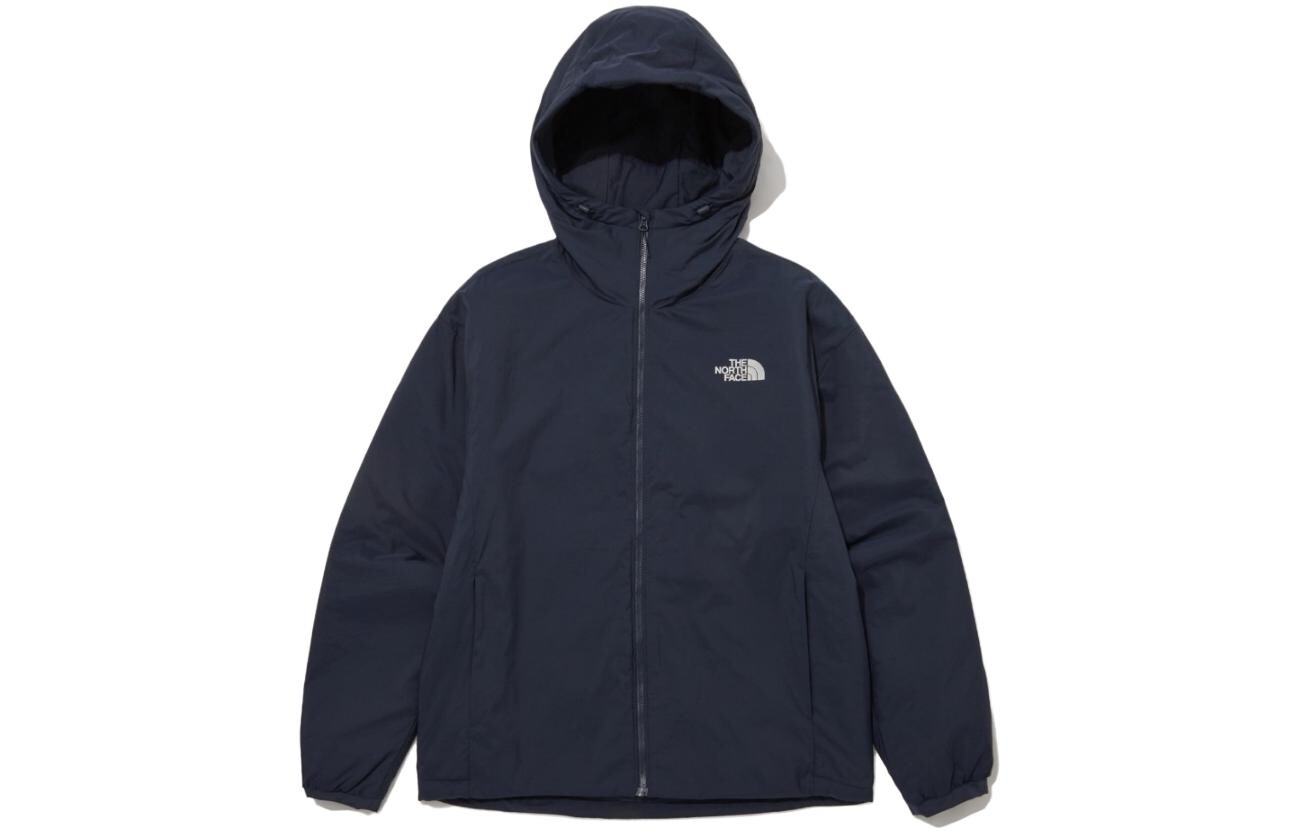 Куртка унисекс темно-синяя The North Face, темно-синий 
Куртка унисекс темно-синяя The North Face, темно-синий