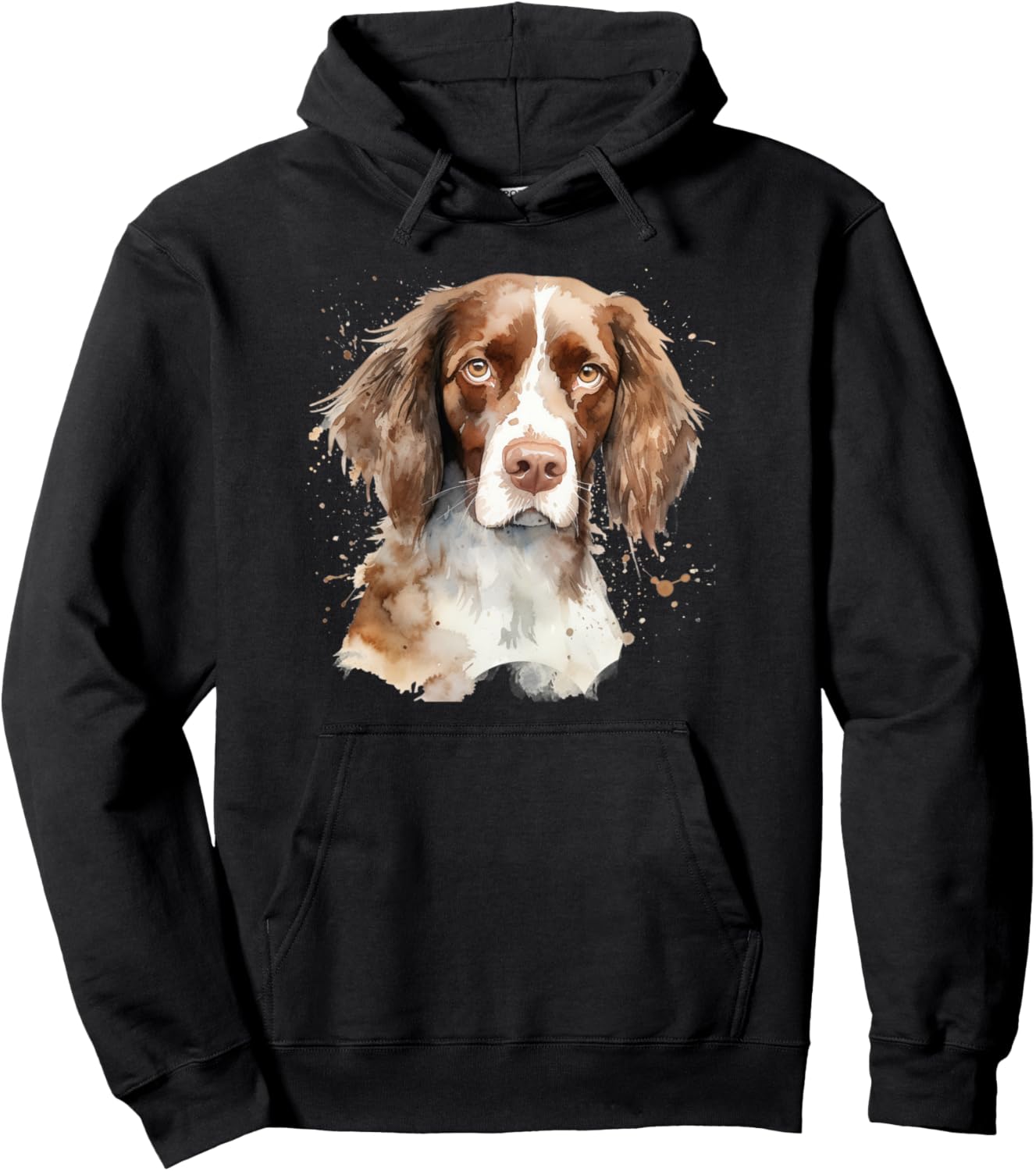 Худи с изображением английского спрингер-спаниеля в акварельном стиле Springer Spaniel Dog Design For Dog Lovers, черный
Худи с изображением английского спрингер-спаниеля в акварельном стиле Springer Spaniel Dog Design For Dog Lovers, черный