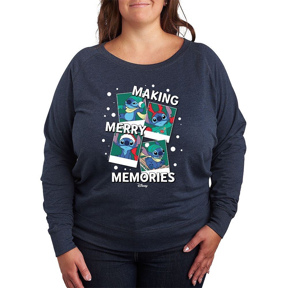 Легкий свитшот из френч терри Disney's Lilo & Stitch Merry Memories больших размеров, цвет Heather Indigo
Легкий свитшот из френч терри Disney's Lilo & Stitch Merry Memories больших размеров, цвет Heather Indigo