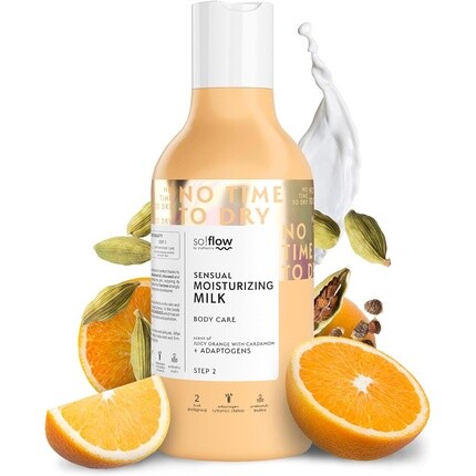So!Flow Чувственное молочко для тела «Сочный апельсин и кардамон» с питательными маслами миндаля и подсолнечника для сияющей кожи
So!Flow Чувственное молочко для тела «Сочный апельсин и кардамон» с питательными маслами миндаля и подсолнечника для сияющей кожи