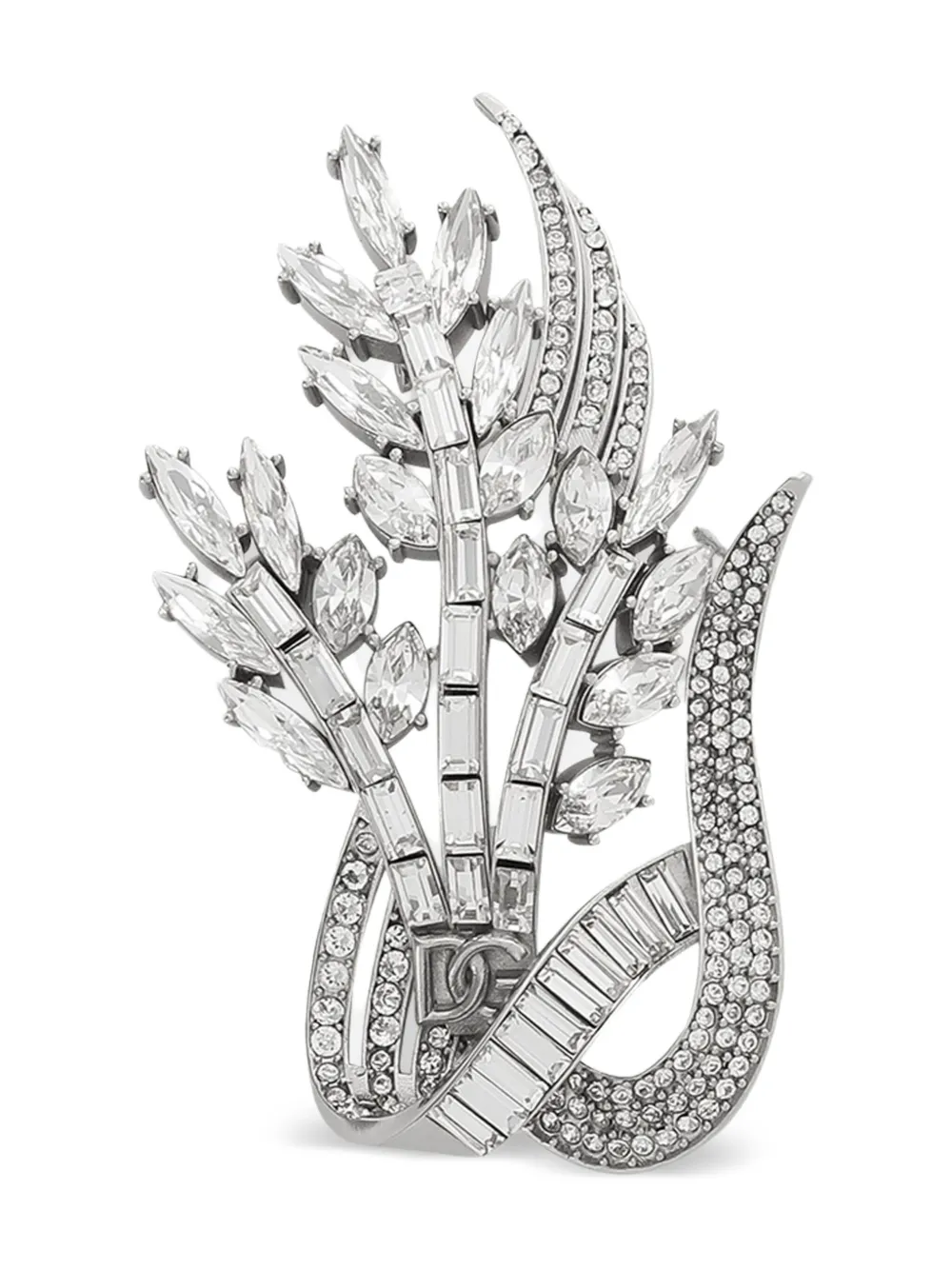 Брошь с кристаллами DOLCE & GABBANA, серебряный
Брошь с кристаллами DOLCE & GABBANA, серебряный