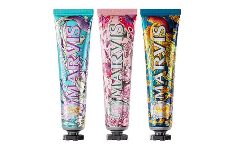 Marvis Набор зубной пасты HUAYUAN Midsummer Lily, Mystic Realm Rose, Moonlit Golden Osmanthus для свежести дыхания 75мл*3
Marvis Набор зубной пасты HUAYUAN Midsummer Lily, Mystic Realm Rose, Moonlit Golden Osmanthus для свежести дыхания 75мл*3